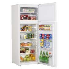 Danby 7 3 Cu Ft Apartment Size Refrigerator Dpf073c2bsldb Stainless Steel Walmart Com In 2021 Apartment Size Refrigerator Top Freezer Refrigerator Counter Depth