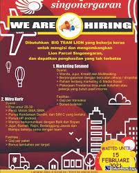 Contact lion parcel and get rest api docs. Lowongan Kerja Lion Parcel Singonegaran Kediri Februari 2021