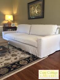 Shoppers will find the following items: Cozy Cottage Slipcovers Topstitching Detail On Modern Style Sofa