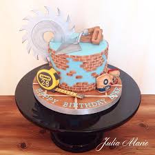 Builder Plasterer Cake Construction Cake Dad Cake Construction Birthday Cake
