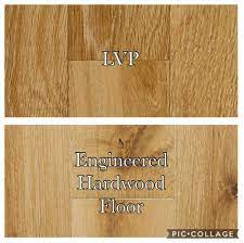 Engineered wood flooring fares better than solid wood in high moisture rooms (e.g. Flooring Lvp Vs Engineered Hardwood