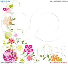 Royalty Free Vector Illustration By Dero 1184623 Clip Art Borders Free Vector Illustration Floral Border