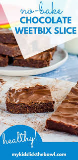 Do You Have Weetbix In The Pantry You Could Make This Slice Recipe In 2020 Chocolate Weetbix Slice Kid Friendly Meals Easy Baking