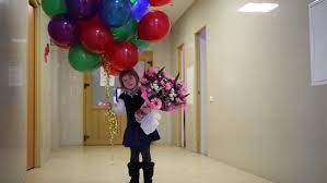 Baby boy sparkles new baby foil balloon blue 18. Little Girl Is Going On Stock Footage Video 100 Royalty Free 20708017 Shutterstock