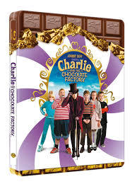 Amazon Fr Charlie Et La Chocolaterie Edition Boitier Steelbook Johnny Depp Freddie Highmore David Ke Charlie Et La Chocolaterie Tim Burton Chocolaterie