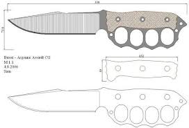 Una plantilla o dispositivo de interfaz, su. Cuchillo Cuchillos Plantillas Cuchillos Plantillas Para Cuchillos