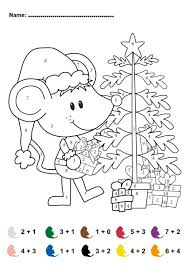 Coloring christmas worksheets for kindergarten. Christmas Math Worksheets Math Coloring Worksheets Christmas Worksheets