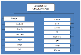 Alphabet Inc Organizational Structure Divisional And Flat