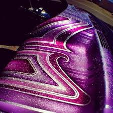 Purple Paint Kustom Custom Paint Custom Paint Jobs Lace Painting