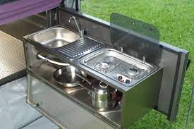 The trail kitchens come in several styles and sizes that fit a variety of vans and even minivans. Outstanding 35 Incredibles Creative Rv And Camper Van Kitchen Design Ideas Https Freshoom Net Kitc Camper Van Kitchen Camper Kitchen Outdoor Camping Kitchen