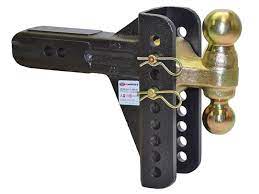 It includes 6 inches rise, and a 6 inches drop attachment. Onemount Ae 10200 Onemount Adjustable Ball Mount For 2 1 2 Inch Receivers