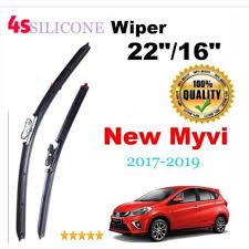 Harga dan warna cat kereta myvi 2018 2019 tarahap. Perodua Myvi 2017 2019 22 Inch Wiper Blade Oem Brand 16 Inch Silicone Shopee Malaysia