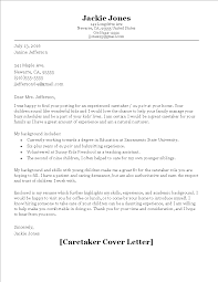 I am confident i possess the combination of caregiving expertise and personality traits you are seeking in a caregiver. Kostenloses Caretaker Cover Letter Template