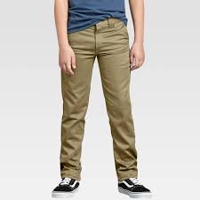 Dickies Boys Flex Skinny Fit Straight Leg Pants Target