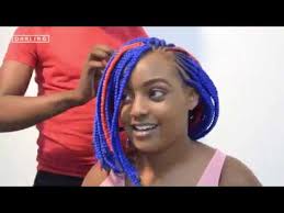 Plait The Perfect Braided Bob Using Abuja Colour Braids Youtube