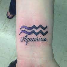 50 Best Aquarius Zodiac Sign Tattoos Ideas Hike N Dip Aquarius Tattoo Zodiac Sign Tattoos Tattoo Shop