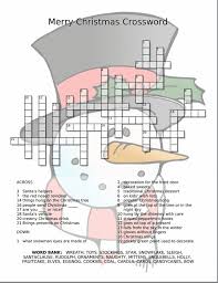 Crossword puzzle book for adults Merry Christmas Crossword Free Printable Merry About Town Christmas Crossword Puzzles Free Christmas Printables Christmas Crossword