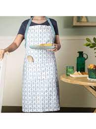 Product successfully added to shopping cart. Ellementry Table Kitchen Linen Buy Ellementry Maze Cotton Kitchen Apron Online Nykaa Fashion