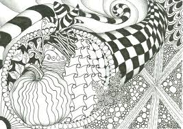Texas Tangler Trying Out Posting Some Zentangles On The Blogger Zentangle Patterns Thanksgiving Art Zentangle