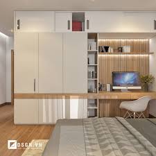 I am beyond excited to share the results of our newly painted bedroom! Master Bedroom Wardrobe Design With Study Table Novocom Top