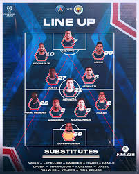 Manchester city vs paris st. Starting Lineup For Psg Vs Manchester City Lionel Messi And Marco Verratti Both Start After Their Return From Injury R Psg