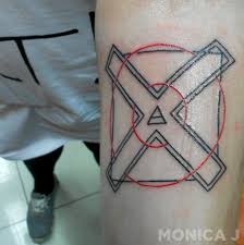 This tattoo is for my fiancee who chose to wait till marrage. Love Lust Faith Dreams