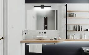 Vanity bath light bar interior lighting fixture (brushed nickel, 3 lights). Joossnwell Modern Black Bath Vanity Lights For Vanity Mirror 3000k Warm White Led Bathroom Lighting Fixture 24inch Dimmable Vanity Lights Bonsaipaisajismo Lighting Ceiling Fans