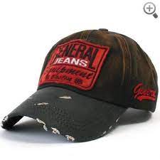 Ililily Vintage Distressed Fashion Design Text Baseball Cap Trucker Hat Snapback Hat Fashion Hat Designs Vintage Baseball Hats
