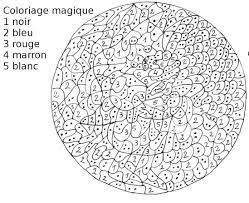 A chaque code correspond une couleur. 25 Dessins De Coloriage Magique Difficile A Imprimer