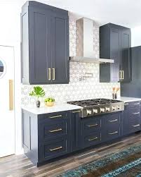 Dark Navy Kitvhen Google Search Navy Kitchen Cabinets Kitchen Inspiration Design Kitchen Design
