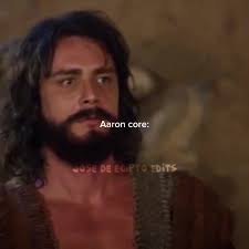 La historia de Aarón en Moisés y los 10 mandamientos