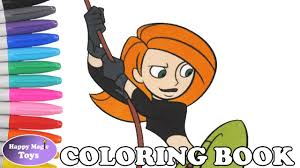 Coloring pages for kim possible are available below. Kim Possible Coloring Book Page Kim Possible Coloring Page Kim Possible Colouring Book For Kids Art Youtube