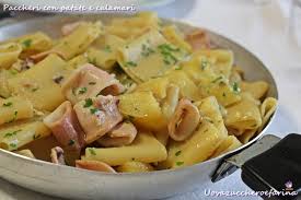 We did not find results for: Paccheri Con Patate E Calamari Uovazuccheroefarina