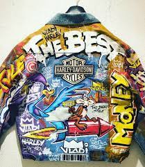 Harley Davidson By Art Vladi Muzhskie Dzhinsovye Kurtki Dzhinsovaya Kurtka Vintazhnaya Dzhinsovka