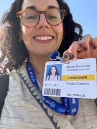 This year, I was honored to represent Natural Resources Defense Council  (NRDC) and our food waste team at COP28 in Dubai. I spoke