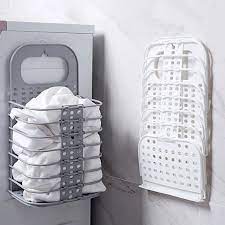 Uline stocks a huge selection of justrite oily waste cans and oily rag containers. Dirty Laundry Basket Bathroom Folding Laundry Hamper Plastic Wall Mounted Dirty Clothes Holder Organizer Storage Basket Laundry Baskets Aliexpress