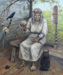 A photographer finds herself falling under the spell of a witch. Baba Yaga Painting By Tatiana Chepkasova Saatchi Art