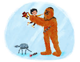 Chewie Holding Baby Kylo Ren Please Star Wars Fans Star Wars Fandom Star Wars Fan Art
