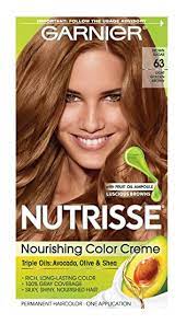 Brown hair is the second most common human hair color, after black hair. Garnier Nutrisse 63 Light Golden Brown Brown Sugar Chemical Hair Colouring Amazon De Beauty