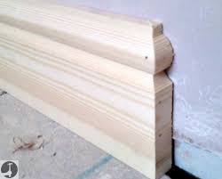 Put trim around your door, and then but the chair rail into the door trim. How To End Skirting Boards Like A Pro Neat Tidy