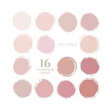 Instagram Story Highlight Icons Soft Pastels Pink Earthy Etsy In 2021 Watercolor Circles Blog Branding Kit Soft Pastel