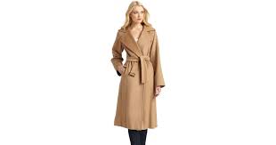 Wearing max mara's 'manuela icon' coat feels like being wrapped in a cozy blanket. Max Mara Manuela Camel Hair Coat In Brown Lyst