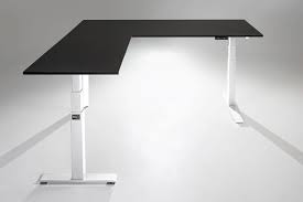 The Mod E Pro Electric L Shaped Standing Desk Multitable In 2020 Desk Standing Desk Black Table