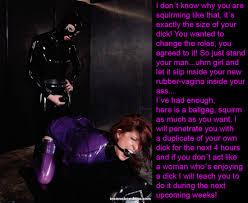 Latex shemale bondage captions - Justpicsof.com