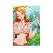 Anime One Piece Nami Busty Hot Girl Sexy Bikini Swimsuit Art Poster HD  Print on Canvas Painting Wall Art for Living Room Decor Boy Gift  24x36inch(60x90cm) : Amazon.ca: Home