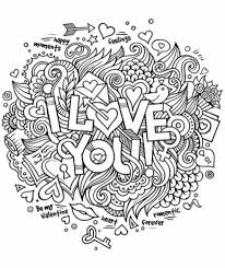 Includes images of baby animals, flowers, rain showers, and more. Free Printable I Love You Coloring Pages Pdf Dana Milenial
