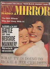 TV Radio Mirror April 1962 Jackie Kennedy Michael Landon Judy Garland