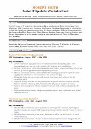 Top resume examples 225+ samples download free information technology (it) resume examples now make a perfect resume in just 5 min. It Specialist Resume Samples Qwikresume