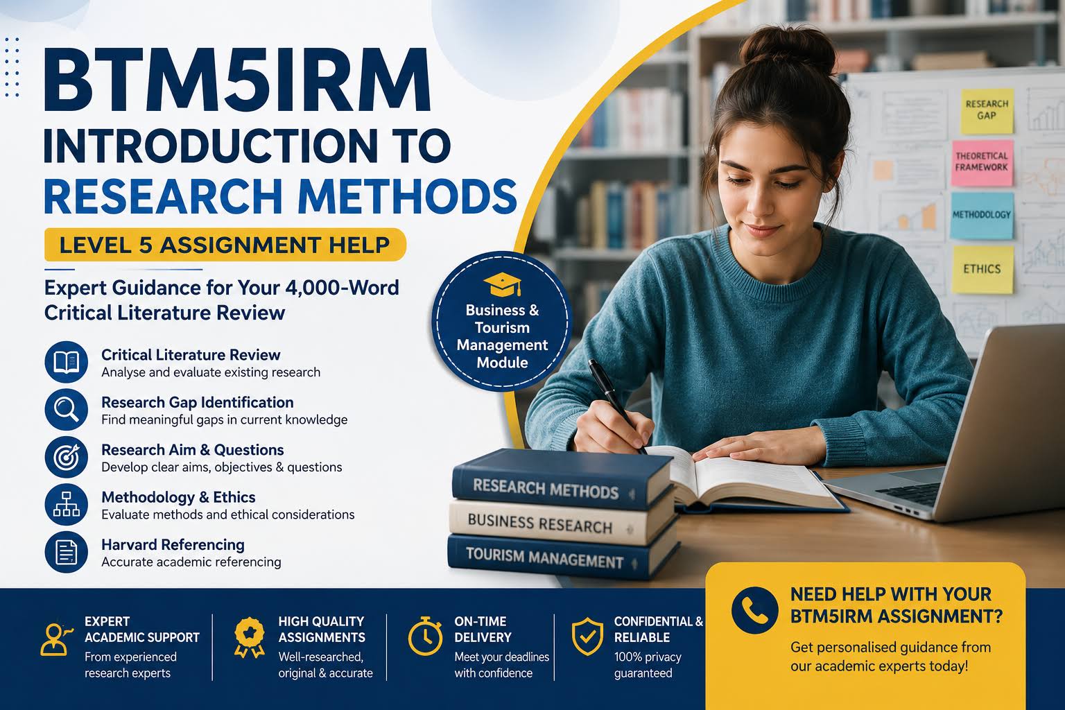 BTM5IRM Introduction to Research Methods Assignment Help product image