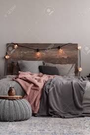 The hot and trendy elements of modern rustic bedroom's design include: Grey Rustic Bedroom Ideas Design Corral